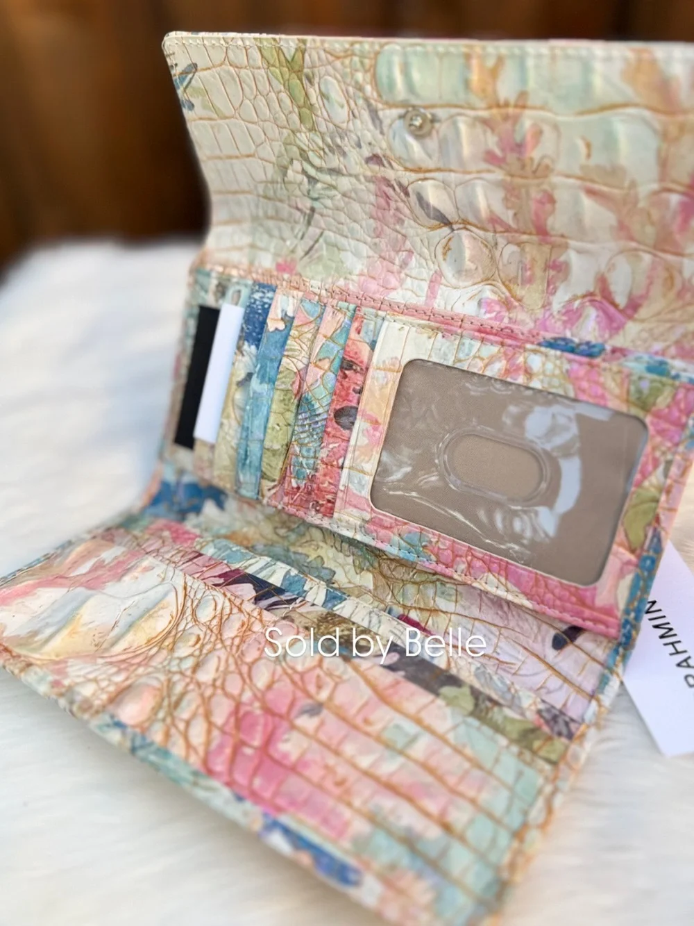 NWT Brahmin Cordelia Coral Reef Melbourne Wallet
